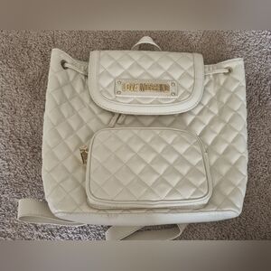 Love Moschino Women's Quilted Backpack Bag
